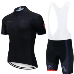 cycling jersey strava cycling jersey short sleeve set maillot ciclismo uniformes quick-dry bike clothing mtb jersey (color : c4, size : l)