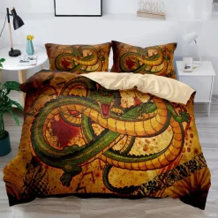 3D Bedding Dragon print Print Duvet Cover Bedding Sets Comforter Cover with 1 print Print Duvet Cover or Coverlet，2 Pillowcases for Double/Queen/King