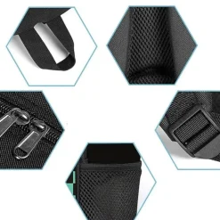 3D Fire Tiger Backpack for Boys and Teens – Large Capacity Animal Print School Bag for Middle and High School, Lightweight and Durable Bookbag for Daily Use