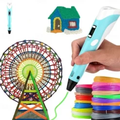 3D Pencil DIY 3D Printing Pen Making Graffiti PLA Wire Graphic Art Kids Toy Festival Birthday Gift for Christmas Gifts