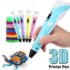 3D Pencil DIY 3D Printing Pen Making Graffiti PLA Wire Graphic Art Kids Toy Festival Birthday Gift for Christmas Gifts