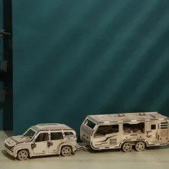 3D Wooden Puzzles DIY Model Rv Puzzle Toy Gift for Adults and Teens Festival/Birthday Gift