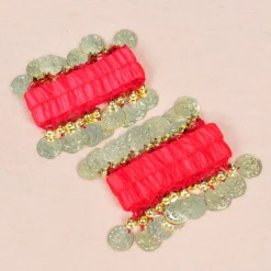 Dance Accessories Coin Tassel Women's Training Chiffon / Belly Dance / Performance