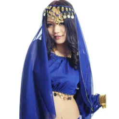 Dance Accessories Headpieces Women's Performance Polyester / Chiffon Coin Headwear / Belly Dance