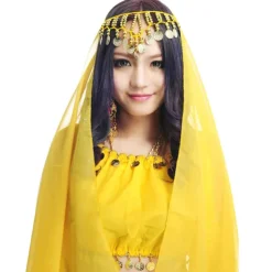 Dance Accessories Headpieces Women's Performance Polyester / Chiffon Coin Headwear / Belly Dance