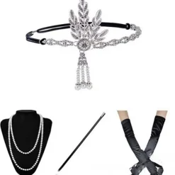 Dance Accessories 1920s / The Great Gatsby Women's Alloy Crystals Vintage / Costume & Disguise Headpiece