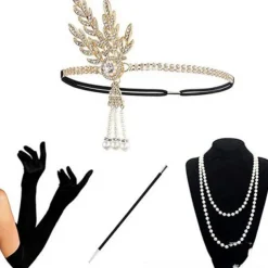 Dance Accessories 1920s / The Great Gatsby Women's Alloy Crystals Vintage / Costume & Disguise Headpiece