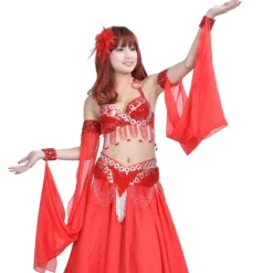 Dance Accessories Sequins Women's Performance Chiffon