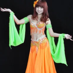 Dance Accessories Sequins Women's Performance Chiffon