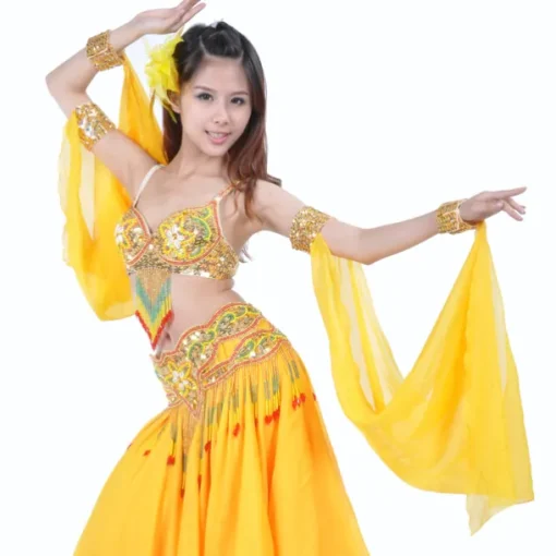 Dance Accessories Sequins Women's Performance Chiffon