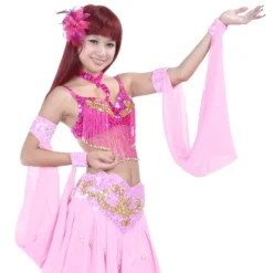Dance Accessories Sequins Women's Performance Chiffon