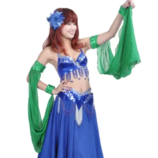 Dance Accessories Sequins Women's Performance Chiffon