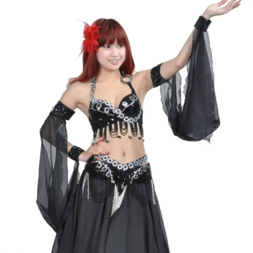 Dance Accessories Sequins Women's Performance Chiffon