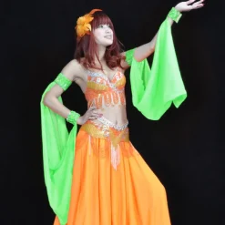 Dance Accessories Sequins Women's Performance Chiffon