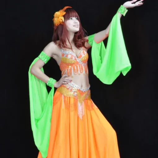 Dance Accessories Sequins Women's Performance Chiffon