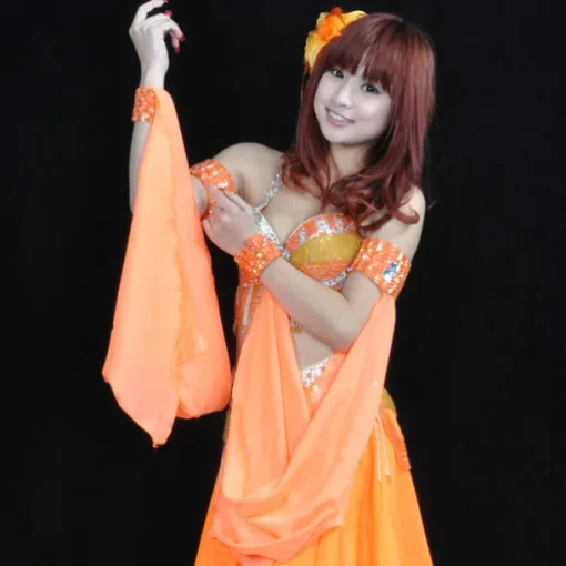 Dance Accessories Sequins Women's Performance Chiffon