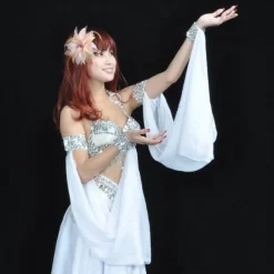 Dance Accessories Sequins Women's Performance Chiffon