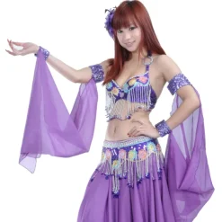 Dance Accessories Sequins Women's Performance Chiffon