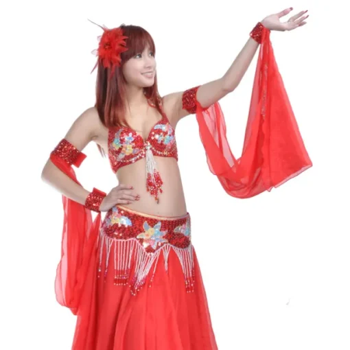 Dance Accessories Sequins Women's Performance Chiffon