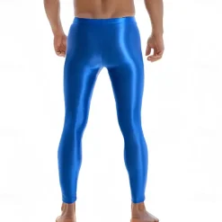 Dance Costumes Activewear Pole dance Pants Pure Color Men's Performance Training High Nylon