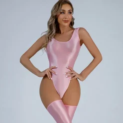 Dance Costumes Activewear Exotic Dancewear Leotard / Onesie Pure Color Women's Performance Training Sleeveless High Polyester