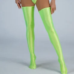 Dance Costumes Exotic Dancewear Pole dance Socks Pure Color Women's Performance Training High Polyester