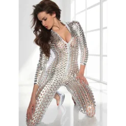 Dance Costumes Sexy Leotard / Onesie Hollow-out Women's Performance Training Long Sleeve Lycra