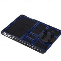 Dashboard Phone Holder Portable Multifunction Anti-Slip Phone Holder for Car Dashboard Compatible with Samsung Galaxy iPhone Phone Accessory