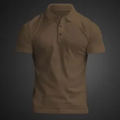 Day of the Dead Men's Polo Shirts Golf Shirt Short Sleeve Polo Shirts Collared Shirts Casual Horror Streetwear Festival Wear Party Outfits 3D Print Buttons Summer Spring Fall Black White Brown