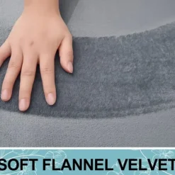 Deep Gray Bath Mat,Memory Foam Bathroom Rugs Modern Bathroom Rug Indoor Carpet Non-Slip Absorbent Bathtub Mat, For Home Shower Room Decor