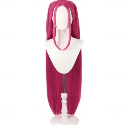 Demon Hunters Costume Mira Wig Cosplay Wig Anime Wigs Long Straight Hair Accessory for Women