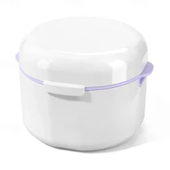 Denture Case, Denture Box, Retainer Holder Box, Denture Storage Case