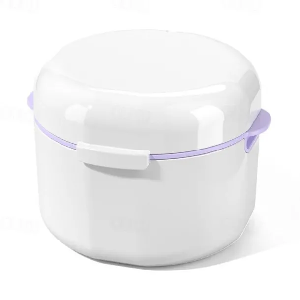 Denture Case, Denture Box, Retainer Holder Box, Denture Storage Case