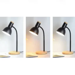 Desk Lamp / Reading Light / Bedside lamps Eye Protection / Swing Arm / Adjustable Simple / Modern Contemporary For Study Room / Office / Girls Room Metal Wood 85-265V