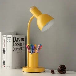 Desk Lamp Eye Protection / Adjustable / Dimmable LED power supply For Bedroom / Study Room / Office AC100-240V Yellow / Blue / Pink / CE Certified