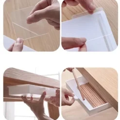 Desk Storage Box Invisible Load Bureau Paste Type Finishing Box Student Bedroom Desktop Creative Dtationery Box
