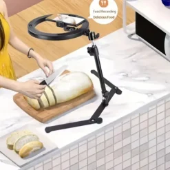 Desktop Live Mobile Phone Overhead Shooting Stand Network Red Fill Light Food Live Still Life Shooting Folding Remake Stand