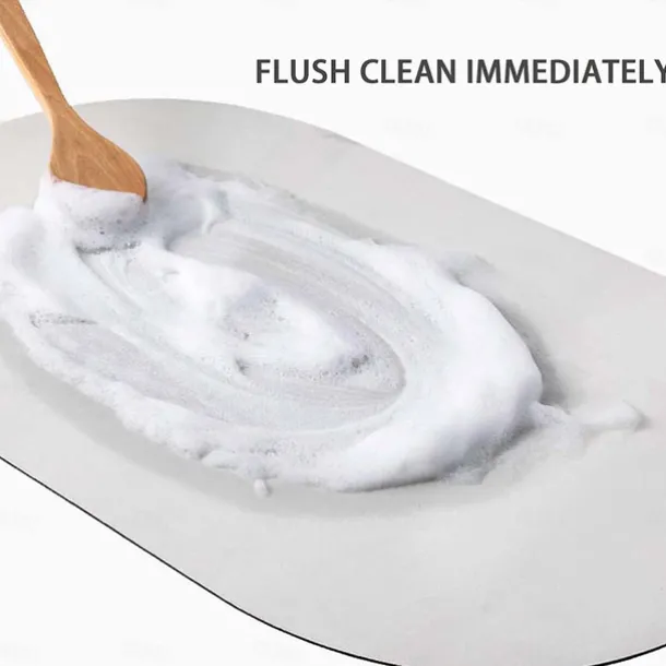 Diatomaceous Earth Bath Mat Super Absorbent Toilet Door Quick-Drying Foot Mat Entry Door Mat Non-Slip Mat