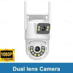 DIDSeth 4MP Wifi Ptz Camera Outdoor Dual-Lens Human Detect Night Vision Security Protection CCTV Vedio Surveillance IP Camera