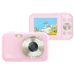 Digital Camera FHD 1080P Camera 44MP Digital Point And Shoot Camera 16X Zoom Small Camera Affordable Digital Cameras for Travel