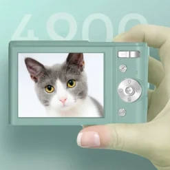 Digital Camera 1080P 48 Mega Pixels Vlogging Camera with 16X Zoom Mini Cameras Video Recorder Camcorder for Beginners Christmas Birthday Gift