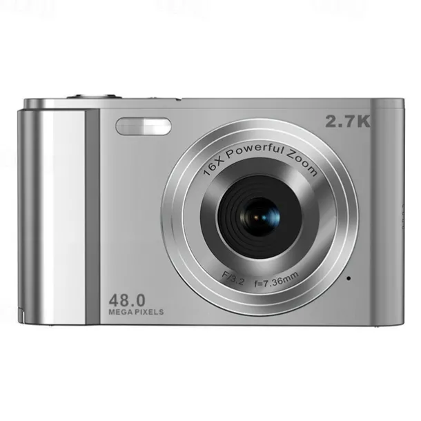 Digital Camera 1080P 48 Mega Pixels Vlogging Camera with 16X Zoom Mini Cameras Video Recorder Camcorder for Beginners Christmas Birthday Gift