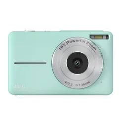 Digital Camera 1080P 44MP Vlogging Camera with LCD Screen 16X Zoom Compact Portable Mini Rechargeable Camera Gifts for Students Teens Adults Girls Boys