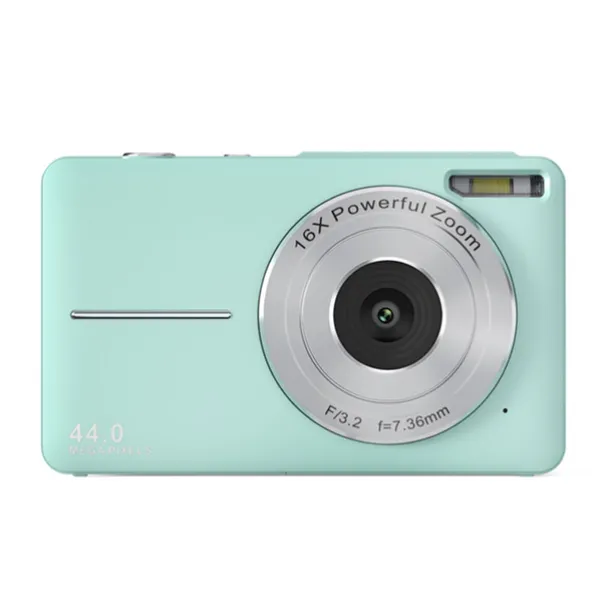 Digital Camera 1080P 44MP Vlogging Camera with LCD Screen 16X Zoom Compact Portable Mini Rechargeable Camera Gifts for Students Teens Adults Girls Boys