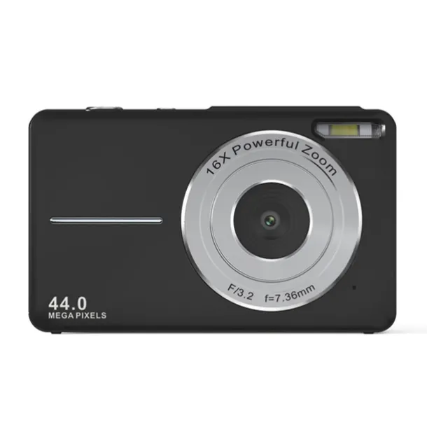 Digital Camera 1080P 44MP Vlogging Camera with LCD Screen 16X Zoom Compact Portable Mini Rechargeable Camera Gifts for Students Teens Adults Girls Boys