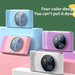 Digital Camera with Zoom Dual Cameras Auto Focus Vlogging Selfie for Travel Camera Auto Focus