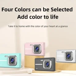 Digital Camera 16x Zoom Compact Digital Camera 1080P Travel Camera for Beginner Photography Point and Shoot Camera