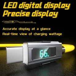 Digital Display Data Cable Typec 4-in-1 Silicone PD Fast Charging Cable a Drag 4 USB Android Phone Charging Cable