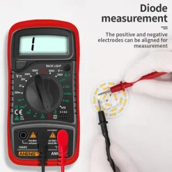 Digital Display Multimeter Multifunctional Digital Universal Watch With Backlight Home High-precision Voltage and Current Meter