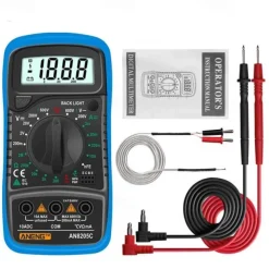 Digital Display Multimeter Multifunctional Digital Universal Watch With Backlight Home High-precision Voltage and Current Meter